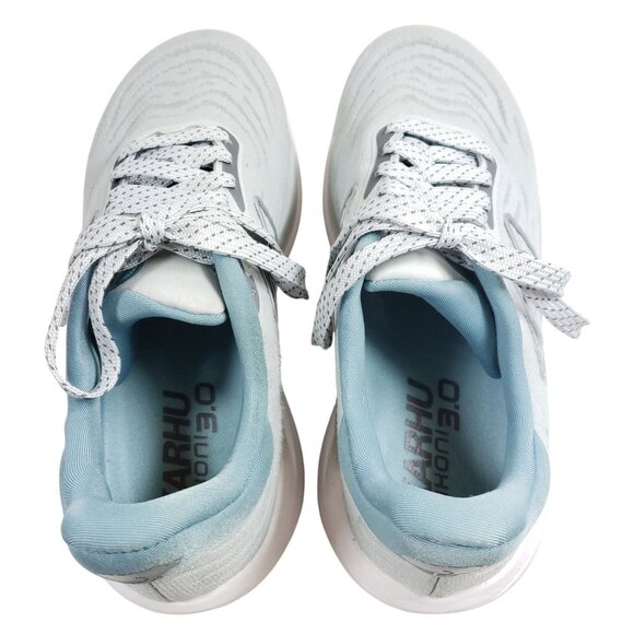 Karhu Ikoni Ortix HiVo Mens Size 8.5 Running Shoes Light Blue/Gray Mesh - Picture 7 of 9